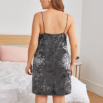 dos de la chemise de nuit pour femme